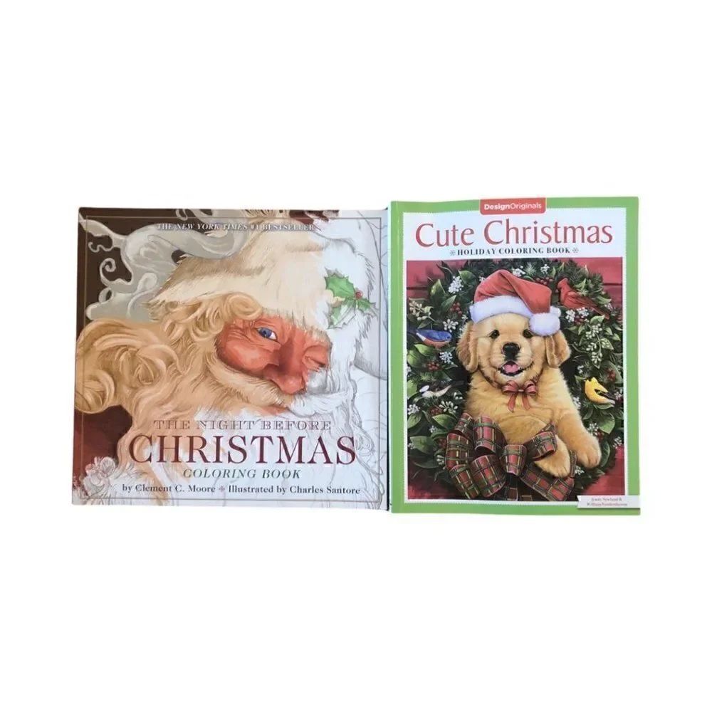 Christmas Coloring Book Bundle